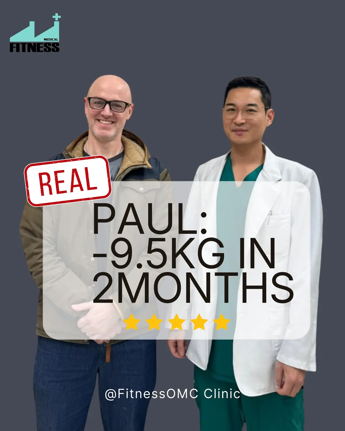 Paul · 2개월 · 9.5kg 감량