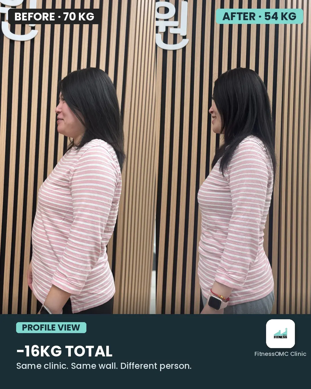 Sheena · 70kg → 54kg